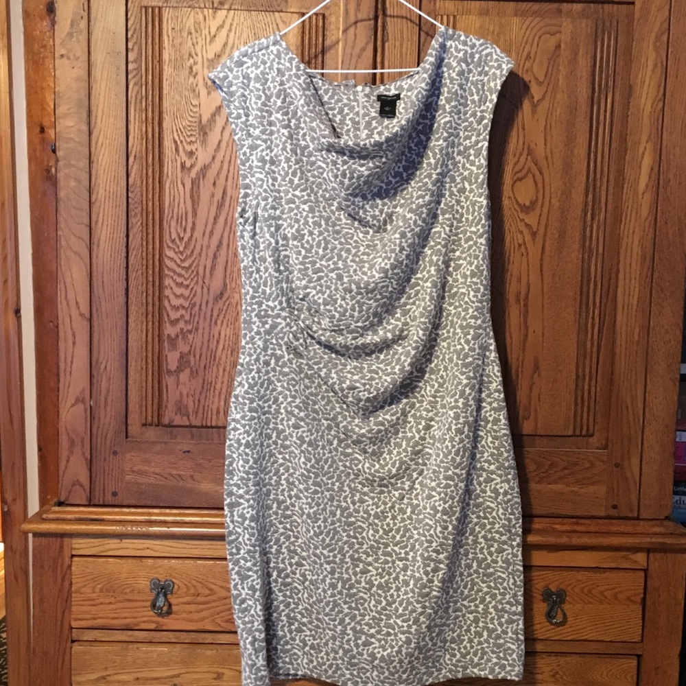 NWT Ann Taylor drape neck dress size L